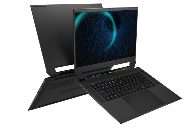 Corsair представила свой первый игровой ноутбук Voyager a1600 — Ryzen 6000HS, Radeon RX 6800M и аналог Apple Touch Bar