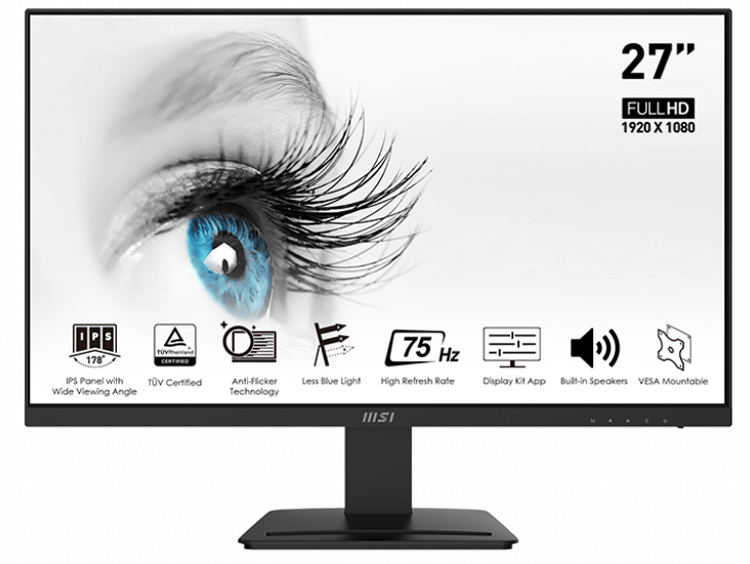 MSI анонсировала мониторы Pro MP273 для офисной работы