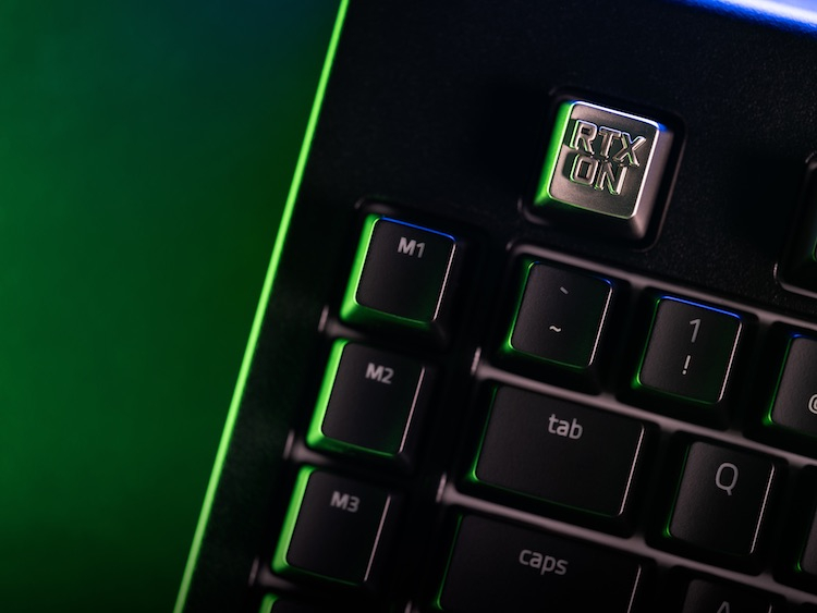 NVIDIA выпустила клавишу RTX ON для механических клавиатур