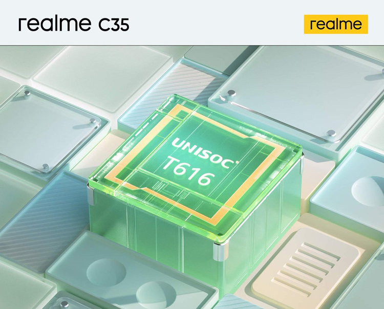 Смартфон Realme C35 будет оснащён тройной камерой и батареей на 5000 мА·ч