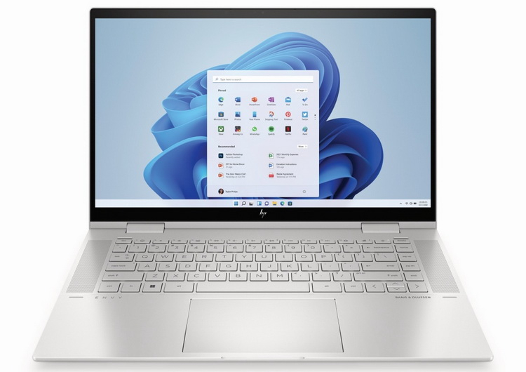 Обновлённые лэптопы HP Envy получили процессоры Alder Lake и 5-Мп веб-камеры с ИИ-функциями