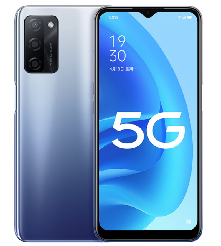 Oppo выпустила доступный смартфон A55s 5G с процессором Dimensity 700