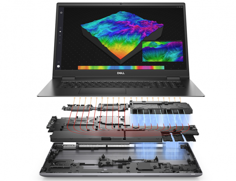 Dell представила мобильные рабочие станции Precision 7000 с процессорами Alder Lake-HX и графикой NVIDIA RTX
