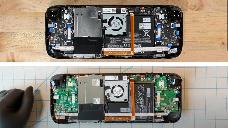 iFixit показали Steam Deck на рентгене и разобрали — консоль получила 7/10 баллов за ремонтопригодность