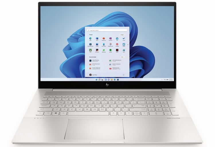 Обновлённые лэптопы HP Envy получили процессоры Alder Lake и 5-Мп веб-камеры с ИИ-функциями