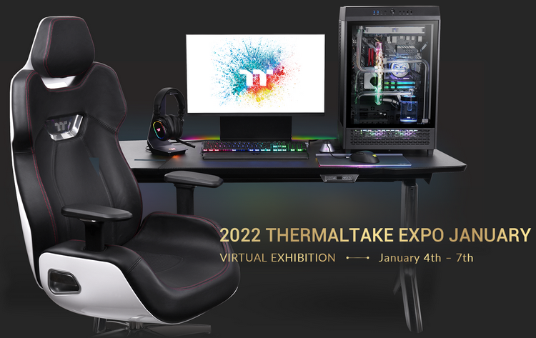 Thermaltake представила множество новинок на 2022 Thermaltake Expo: корпуса, БП, охлаждение, память и периферия