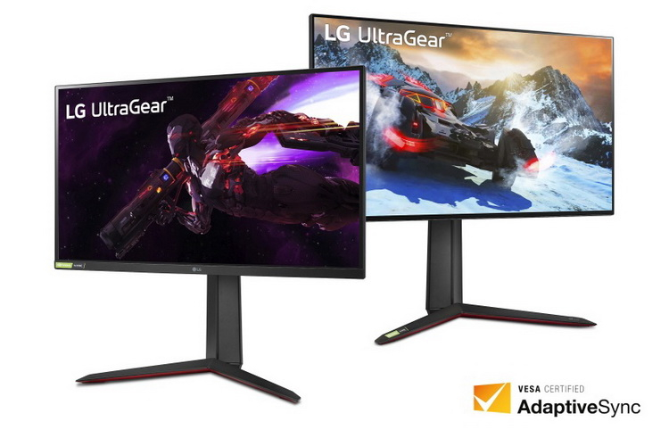 LG UltraGear 27GP950 и 27GP850 стали первыми мониторами с сертификатами VESA AdaptiveSync Display