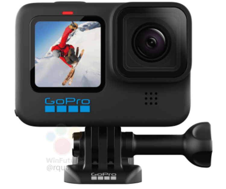 Экшен-камера GoPro Hero 10 Black позволит записывать видео 5.3K со скоростью 60 кадров в секунду