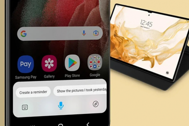 Samsung случайно показала загадочный планшет с «чёлкой» — вероятно, это Galaxy Tab S8 Ultra