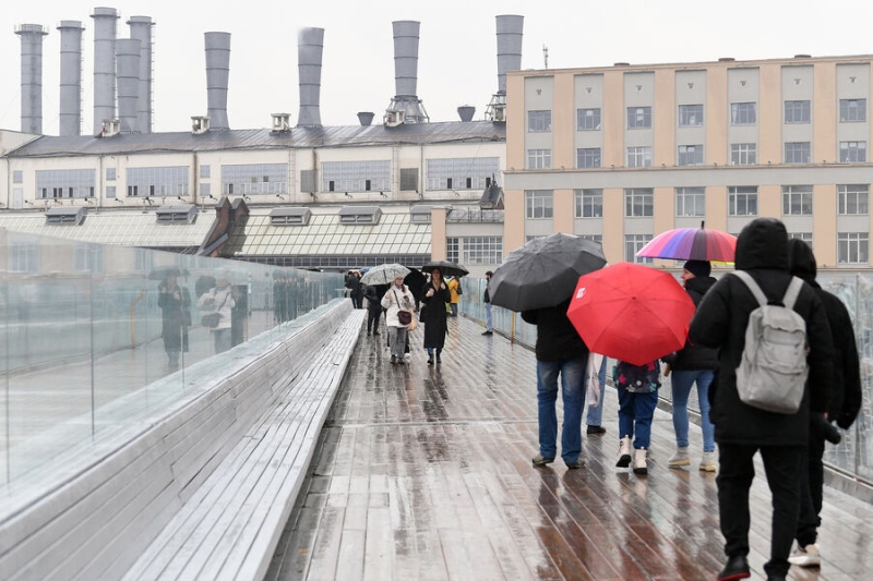 Гидрометцентр: облачная погода и температура до +8°C ожидаются в Москве в среду