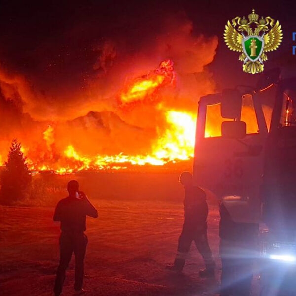Крупное возгорание на складе в Новой Москве локализовали