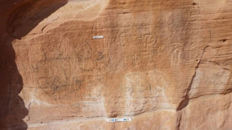 Mustafa Nour El-Din of the Aswan Inspectorate of the Egyptian Ministry of Antiquities