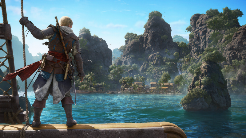 Подводные сокровища и акула: новый геймплей ремейка Assassin's Creed 4