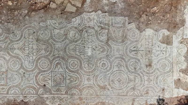 Раннехристианские мозаики возрастом 1600 лет