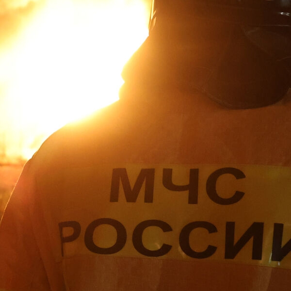 Пожары произошли в Ростовской области после атаки беспилотников
