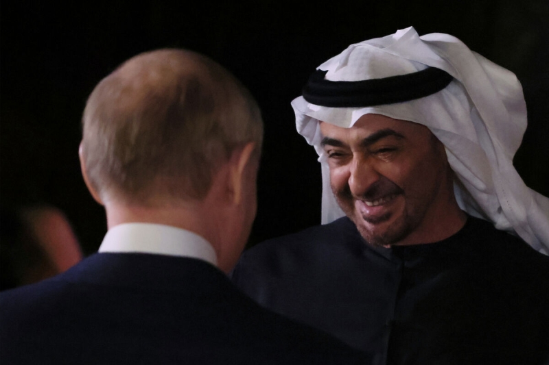 Президент ОАЭ прибудет в Москву на переговоры с Путиным