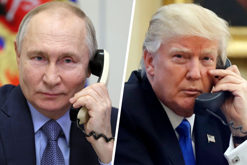 Путин поздравил Трампа с днем рождения