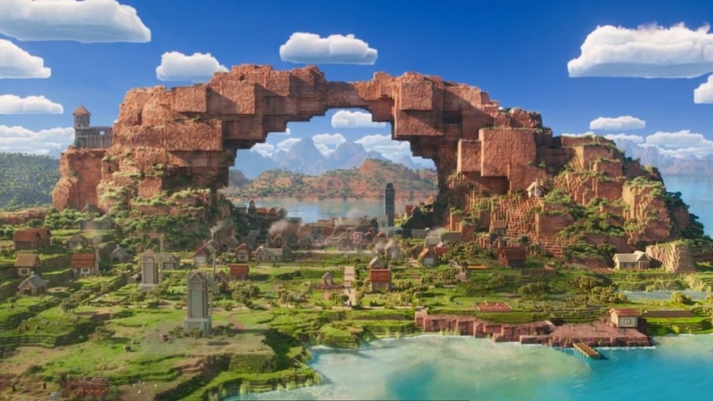 Кадр из фильма «Minecraft в кино»