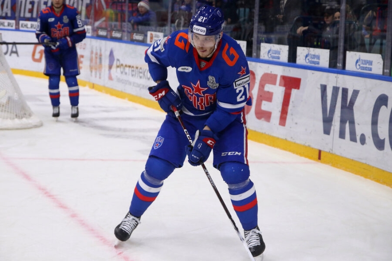 Российский хоккеист прибыл в расположение американского клуба