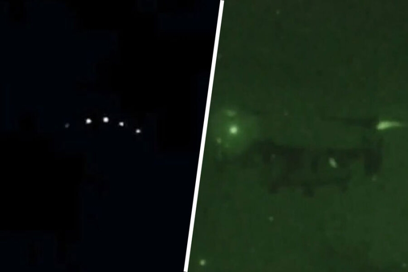 SHOT: светящийся энергетический шар в небе над Нью-Джерси попал на видео