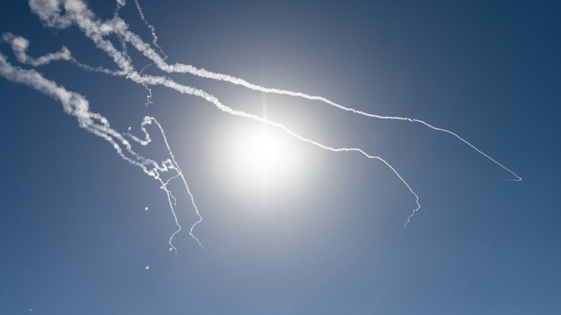 Работа «Железного купола»