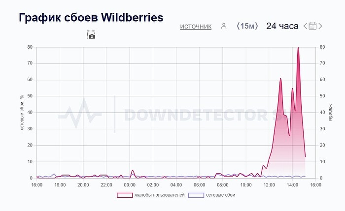 В Wildberries крупный сбой. Покупатели говорят о трудностях с выдачей заказов и оплатой покупок