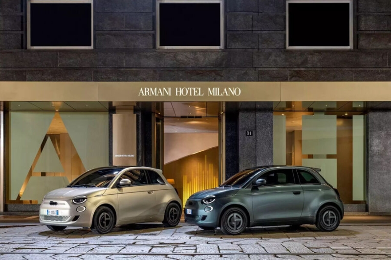 В Лос-Анджелесе показали коллекционный Fiat 500 от Giorgio Armani
