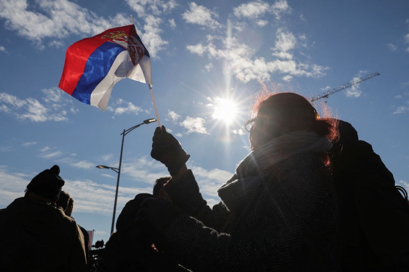 В Сербии сообщили о намерении избежать применения силы против протестующих